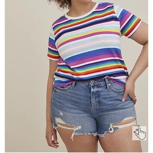 Torrid vintage super soft slub crew next tee